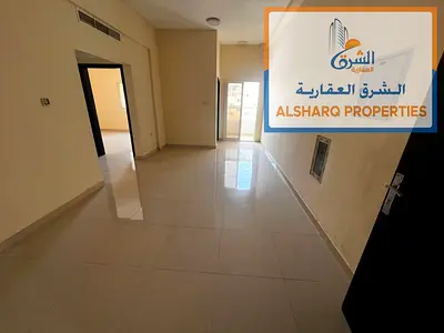 غرفه وصالة 2 حمام غرفه ماستر بلكوبه تكييف مركزي صيانه فري كورنيش عجمان