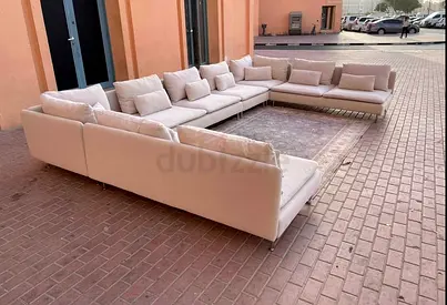 Ikea soderhamn u shape sofa
