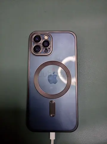 Used iPhone 12 Pro with MagSafe case and charger cable