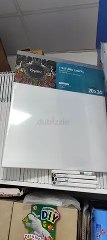 New Stretched Canvas 20 x 24  and 16×16 inches (Packaged) 44 pieces