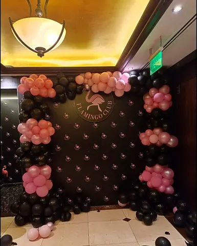 Balloons decorations services Available
