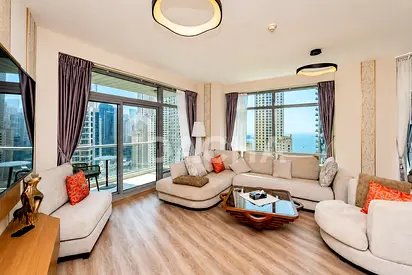 Marina & Palm Views | Fully Upgraded | Rare Unit