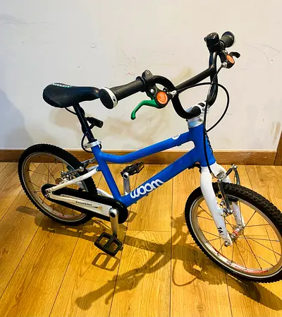 Woom 3 Kids Bike (4-6 Years) - Blue