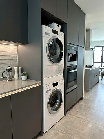 Miele Stacked Washer & Dryer Set – Latest Model | Excellent Condition | Premium German Quality