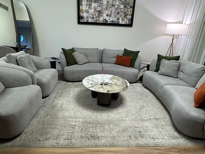 Living room sofa set