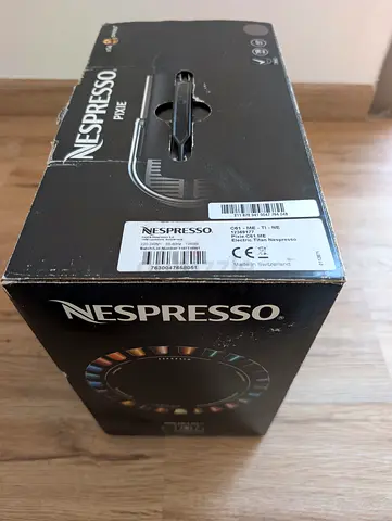 Nespresso Pixie is a compact Original-line capsule espresso machine featuring a 19-bar high-pressure