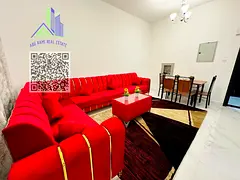 1bhk*Furnished - Monthly Rent *Furnished and New Building - Al Rashidiya 3 - Next to Grand Mall and 