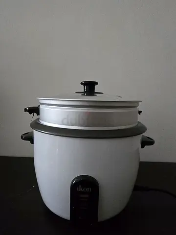 Ikon Electric Rice Cooker with Steaming Tray - in best Working Conditions - for free