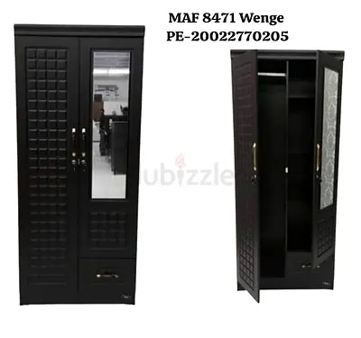Wenge 2-door Wardrobe with Mirror available