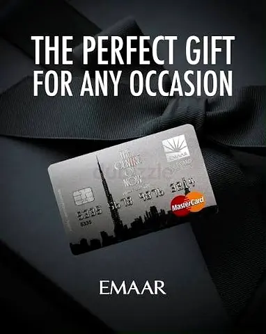 emaar mall / hotel gift card 1k AED