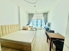 Fully Furnished// Huge Size Studio Just 48k Rent 4 to 6 Cheques Payments