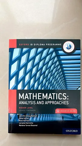 IB math oxford textbook for sale