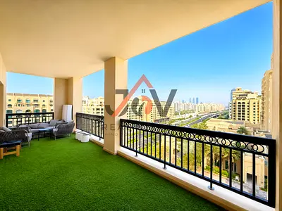 Luxury Living | 2 Beds + Maid's | Well Maintained