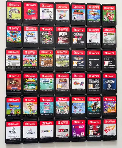 Nintendo Switch game Minecraft pokemon mario lego fifa Splatoon kirby doom monster hunter crash fish