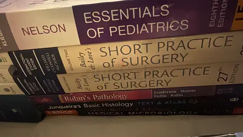 Medical Textbooks Bundle — Pediatrics, Surgery, Pathology, Histology, Microbiology