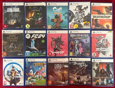 Ps5 games 75 dhs