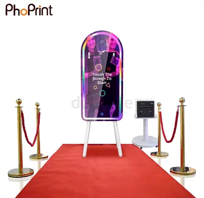 PhoPrint Interactive Photo Booth with Printer — Ready for Events