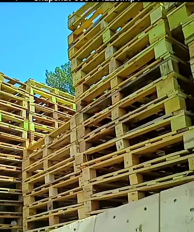 Used Wooden Pallets - Bulk Stack, Good Condition