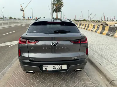 Infinity QX55, Sensory (Full Option), GCC specs, Model 2023, First Owner, Low Mileage Warranty 2028