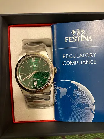 Festina swiss made watch
