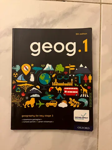 Second hand Grade 7 Geography key stage 3 Oxford