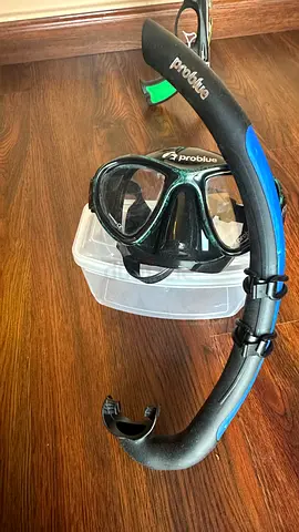 Never Used Problue Mask & Snorkel Set