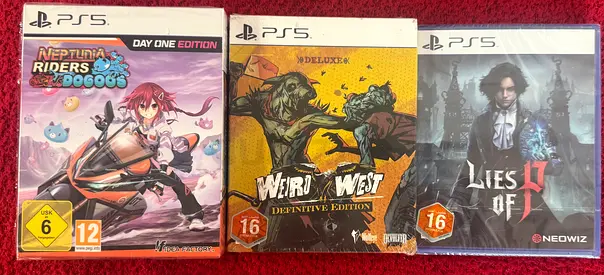 Ps5 games AED 150