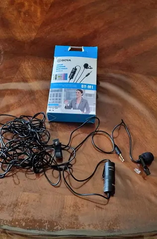 BOYA BY-M1 Lavalier Microphone (Wired) with Clip - Used