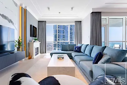 Sea View | High Floor | Upgraded and Furnished