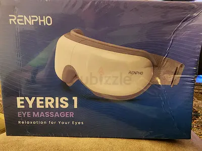RENPHO Eyeris 1 - Eye Massager with Heat, Heated Eye Mask with Bluetooth Music for Migraine, Eye Car