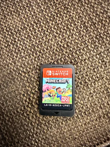 Nintendo Switch Minecraft game cartridge - used