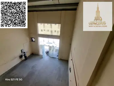 🏭 مستودع تجاري مع ميزانين للإيجار في عجمان الصناعية 2 | مساحة 3,600 قدم (180,000 درهم)