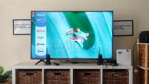 42-50 inch LED TV in good working condition with remote