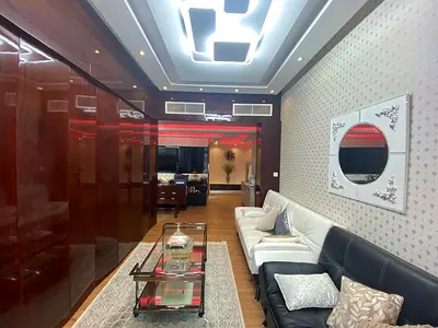 شقة فسيحة بغرفة نوم واحدة | البرج التنفيذي B | مفروشة | إطلالة على المدينة
