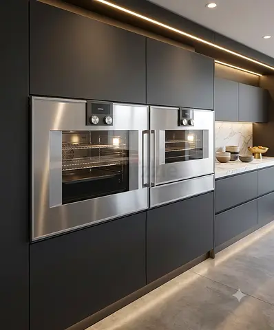 Gaggenau Series 400 Latest Version Built-in Oven & Microwave Set – 60cm | Separate Units
