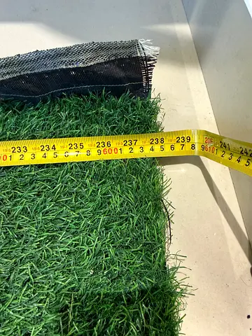 Used Artificial Grass Turf Roll - Approx 2.4m Width