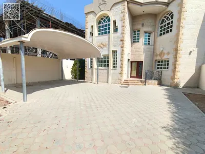 Villa for rent sharqan Sharjah: 06 bedrooms Hall Majlis Maid room Big yard 120k rent