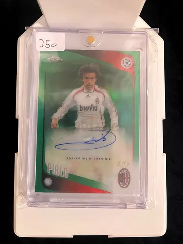 Andrea pirlo Topps chrome auto /99