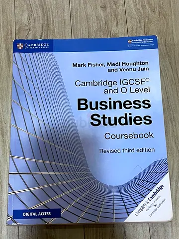 Cambridge IGCSE and O Level Business Studies Coursebook+Workbook (Revised 3rd Edition)