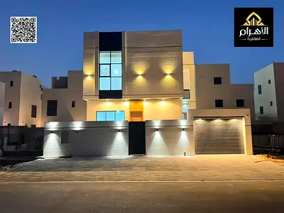 للبيع | فيلا فاخرة في الباهية – عجمان | 5 غرف ماستر | شاملة رسوم التسجيل والتمليك و شامل توصيلات الماء والكهرباء