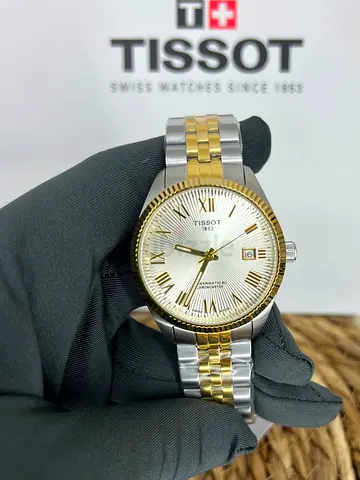 Tissot Two-Tone Men's Automatic Watch - Classic Roman Dial, Date
