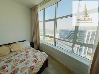 For sale: a one-bedroom apartment with a living room and a full sea view from the balcony, in Aurab