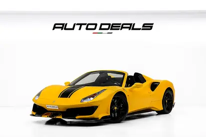 2019 Ferrari 488 Pista Spider | Under Warranty | Very Low Mileage | Interior Carbon | 3.9L V8