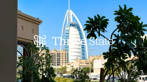 Burj Al Arab view | 1 month free | Spacious Brand