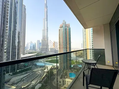 Fully Furnished | Burj Views | High Floor Unit