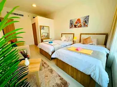 Furnished room with attached washroom & balcony in Alrawda close to E311 Sheikh Ammar road