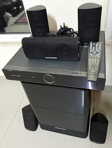 Harman/Kardon 5.1 Home Theater System with Subwoofer and Remote