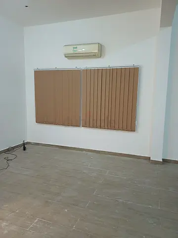 Vertical Wooden-Style Vertical Blinds with Installation Included