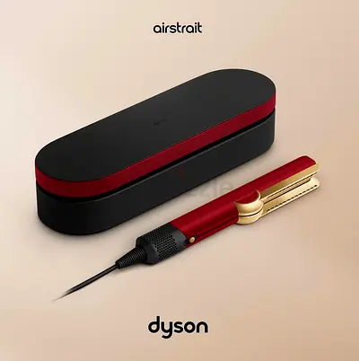 Dyson [Limited Edition] Airstrait Hair Straightener Red Velvet & Gold