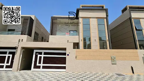 فيلا للبيع جاهزة للسكن في الياسمين قريبه لشارع الشيخ محمد بن زايد